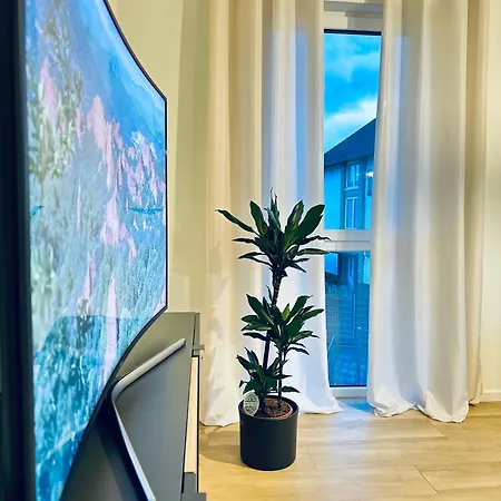 Amao-grey I 86qm I Modernes I 86qm I Balkon, Netflix I Parkplatz I Naehe Europa-park Apartment Rheinhausen
