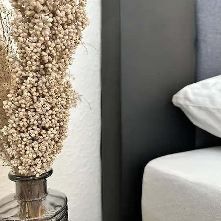 Apartment Amao-grey I 86qm I Modernes I 86qm I Balkon, Netflix I Parkplatz I Naehe Europa-park Rheinhausen