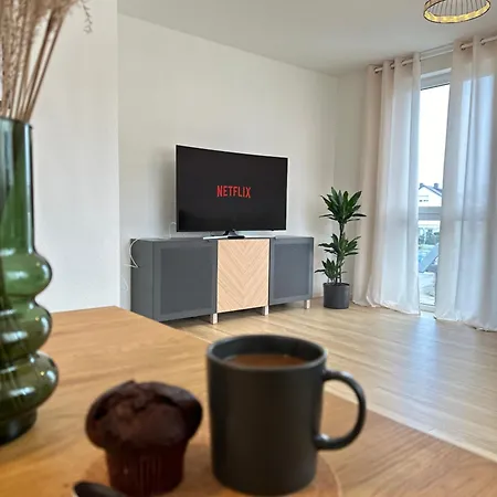 Amao-grey I 86qm I Modernes I 86qm I Balkon, Netflix I Parkplatz I Naehe Europa-park Apartment *