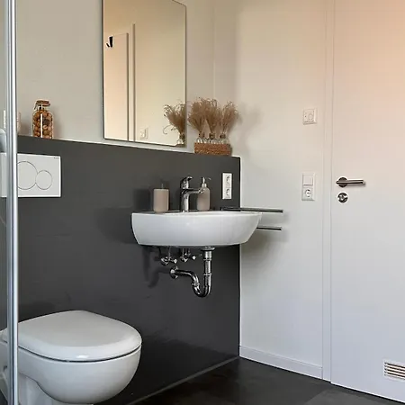 Amao-grey I 86qm I Modernes I 86qm I Balkon, Netflix I Parkplatz I Naehe Europa-park Apartment