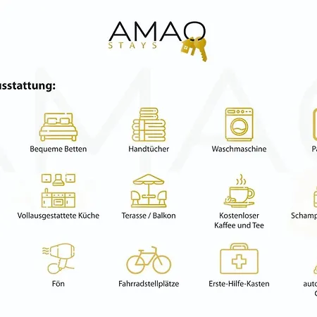 Apartment Amao-grey I 86qm I Modernes I 86qm I Balkon, Netflix I Parkplatz I Naehe Europa-park Rheinhausen